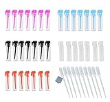 Elfensatll- 50PCS 1ml 1/4 Dram Empty Glass