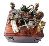 MAH Astrolabe 2 Lenses Vintage Style German Pattern