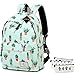Cactus School Backpack Laptop Bag Girls Kids Boys Teens Bookbag with Pencil Case