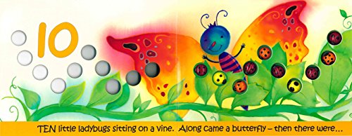 Bendon 45600 Piggy Toes Press Ten Little Ladybugs Counting Storybook