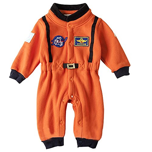 MNLYBABY Baby Boy Halloween Costume Long Sleeve Rompers Playsuit