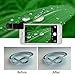 5 in 1 Phone Camera Lens Kit, 2X Optical Zoom Telephoto Lens & 198° Fisheye Lens & 0.63x Wide Angle Lens & 15x Macro Lens & CPL Lens for iPhone 6/7/6s Plus/SE, Samsung S7/S6/Edge, LG, Moto, HTC & more