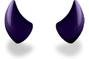 Helmet Flair MagNeatOhz Small Devil Horns for Helmet | Made in USA | Helmet Accessory for Motorcycle Helmet, Bike Helmet, Ski Helmet | Magnetic & Interchangeable | Pair (Helmet Not Included)