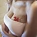 DaLin Sexy Temporary Tattoos 9 Sheets Peony Flower, Plum Blossoms, Blue Rose, Morning Glory Fake Tattoos for Women