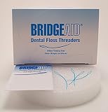 BridgeAid FlossAid FA-100 Dental Floss Threaders 10/pack BUY 10 Packs Get 2 FREE
