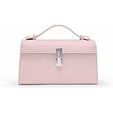 Clutch Purses for Women - Small Purse Top Handle - Evening Bag - Adjustable Crossbody Handbag - Trendy PU Leather