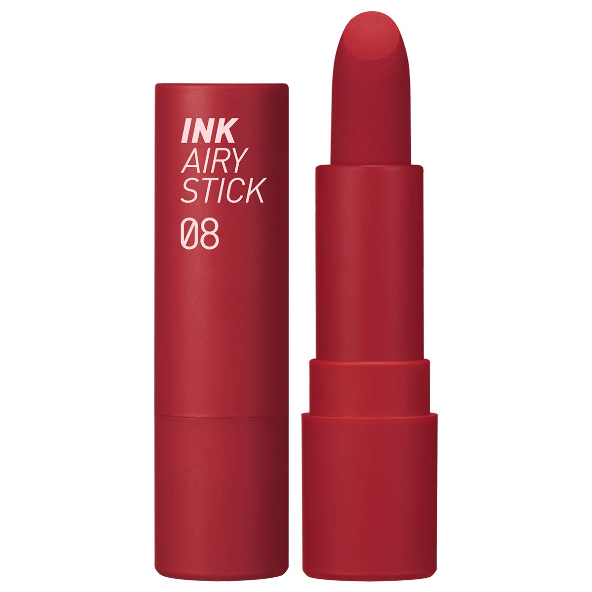 Peripera Ink Airy Velvet Stick 0.12 Ounce 08 Warmy Red
