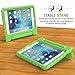 MoKo Case Fit iPad Mini 4 - Kids Shock Proof Convertible Handle Light Weight Super Protective Stand Cover Case Fit Apple iPad Mini 4 2015 Tablet, Green