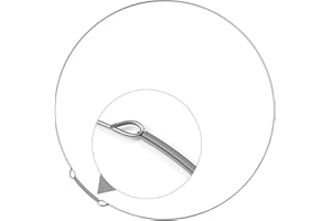 Dinghosen DC97-04973B Washer Door Boot Spring Clamp Assembly Wire Diaphragm for Samsung DC97-04973B Washing Machine, Washer Door Bellow Seal Clamp Ring Replacement, Prevents Water Leaks