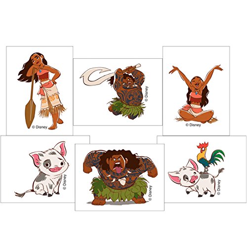 Princess MoanaTemporary Tattoos