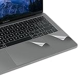 LENTION Palm Rest Skin for MacBook Pro (13-inch, 2016 2017 2018 2019, with Thunderbolt 3 Ports), Protective Vinyl Decal Cover Sticker with Trackpad Protector (Space Gray)
