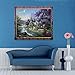 Diamond Painting Thomas Kinkade 12X16 inches 5D DIY Diamond Painting Full Round Drill Rhinestone Embroidery for Wall Decoration