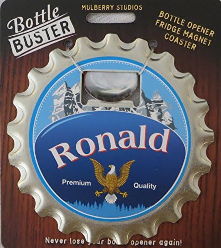Mulberry Studio Bottle Opener Fridge Magnet Coaster All in One - Ronald