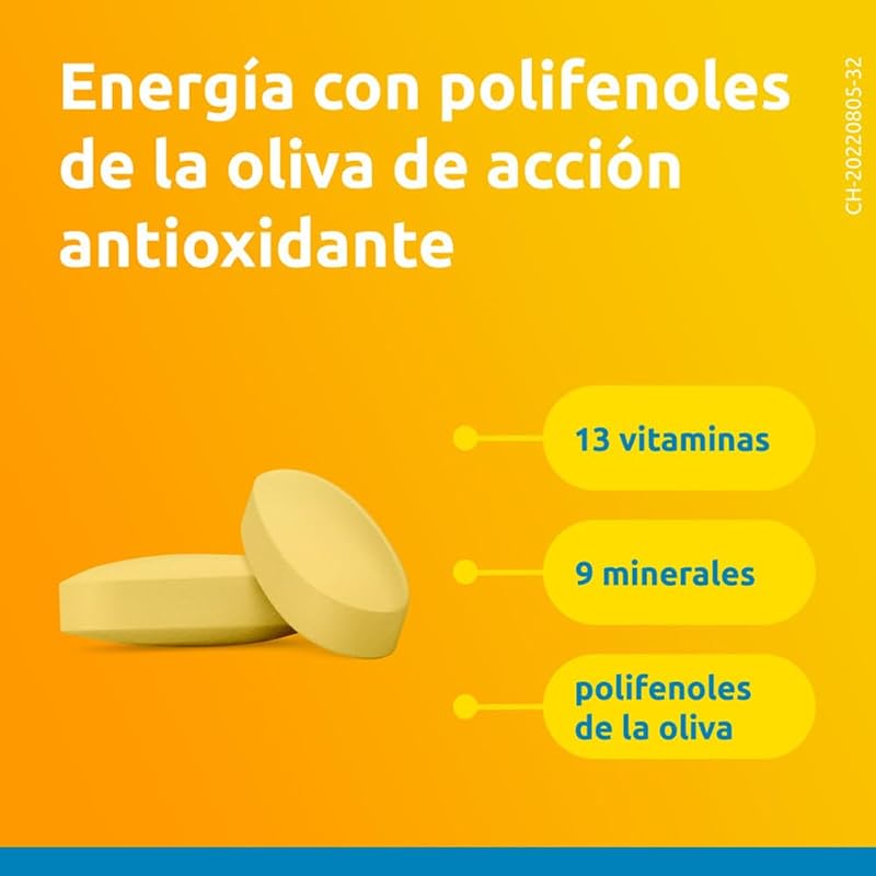 Supradyn energy 50+ multivitamínico, 30 comprimidos (fornecimento para 1 mês), suplemento vitamínico completo para homens e mulheres com mais de 50 anos de idade, contém vitamina c, b e b12