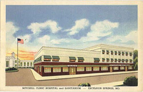 Mitchell Clinic Hospital And Sanitarium Excelsior Springs Missouri Mo Original Vintage Postcard At Amazon S Entertainment Collectibles Store