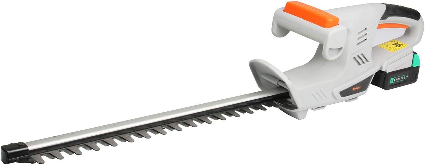 VonHaus Cordless Hedge Trimmer 12V MAX 2.0 LithiumIon Battery Lightweight Quick Charging