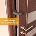 Homesnest Door Stopper, Heavy Duty Wedge That Holds Doors Firmly and Doesn’t Budge, Made of Rubber and Stainless Steel (Contains 2 Stoppers) Door Pinch as Bonus