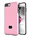 iPhone 8 Plus Case, iPhone 7 Plus Case, Slim Shock-absorbing Modern Slim Non-slip Grip Cell Phone Cases for Apple iPhone 7/8 Plus (Pink)
