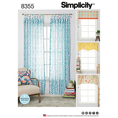Simplicity Creative Patterns US8355OS Sewing Home DÃ©cor, One Size