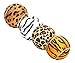 Tourna Unique Dog Fetch Balls Animal Prints 4 Pack