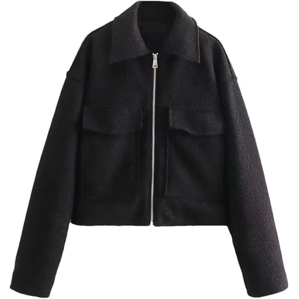 Amazon.com: Sumleno Y2k Jacket for Women Zip Up Bomber Jacket Y2k