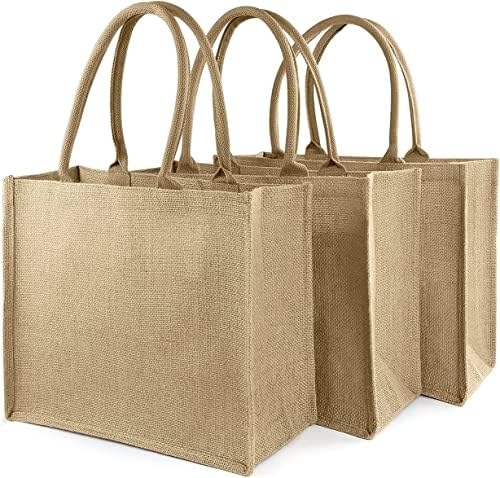 Eco-neutral Jute Tote Shopping Bag Bulk/Wholesale Eco-friendly