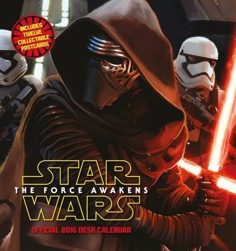 The Official Star Wars EP7 2016 Desk Easel Calendar by 