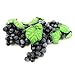 ALEKO 3AFGRP Decorative Realistic Artificial Fruits, Clusters of Grapes, 3 Piece