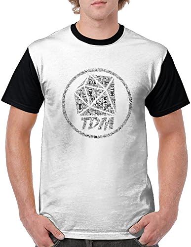 SMZWWTG Dan-TDM Fashion Imported Male T-Shirt 3D Short Sleeved Short Sleeved T-Shirts