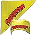 TNA Hulk Hogan Hulkamania Bandana Sunglasses Costume - Yellow-Red