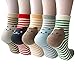 Pack of 5 Women Girls Fun Cats Cartoon Sweet Animal Pattern Cotton Crew Floor Socks, Style 1 One Size