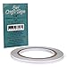 Angel Crafts Acid-Free Double Sided Tape: Easy Tear 2 Sided Glue Adhesive Tape, Double-Sided Tape for Scrapbook and Card Making - 0.125 Inches by 55 Yards by .09mm