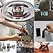 SINDAPAI 2Pack Multi Purpose Nano Gel Pad Car Holder Cell Phone Stand GPS Sticky Mat for Office Kitchen Cabinets Wall Holder