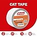 XFasten Anti-Scratch Cat Training Tape, 3-Inches x 30-Yards - Door, Couch, Furniture and Leather Scratch Guard Protector Tape for Cats and Pets