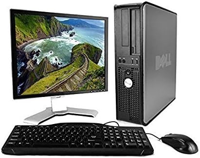 Dell 755 Desktop Complete Computer Package with WiFi, Core 2 Duo 2.0, 80GB Standard Hard Drive, Windows 7 Professional, Dell 19" Monitor, Keyboard, Mouse