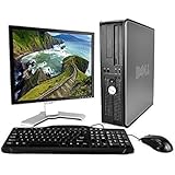 Dell OptiPlex Desktop Complete Computer Package with Windows 10 Home - Keyboard, Mouse, 17" LCD Monitor(brands may vary) (Ren