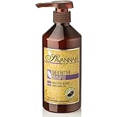 Savannah Hair Therapy Shampoo with Shea Butter & Keratin – Moisturizing, Sulfate-Free Cleanser for Dry, Damaged or Color-Treated Hair – Professional Salon Formula 500 ml (16.9 oz)