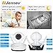 Jennov Wireless WiFi IP Security Camera HD 1080P Home Surveillance System Indoor For Baby Pet Monitor With MicroSD Card Slot, IR Night Vision, Two Way Audio, Two Antenna, Motion Detection