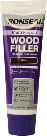 Ronseal MPWFD325G 325g Multi-Purpose Wood Filler Dark