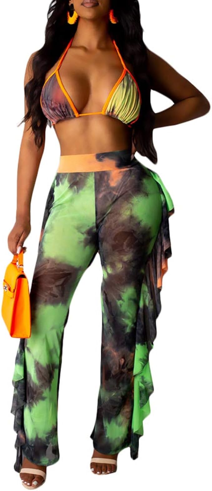 pale pink one piece swimsuit