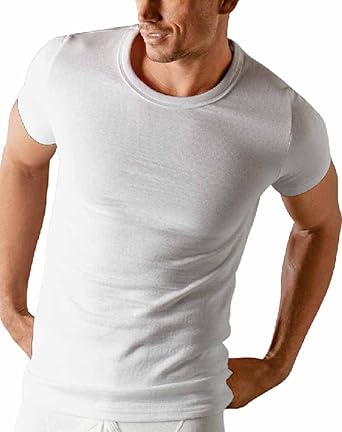 mens white thermal top
