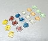 3M Radial Bristle Disc Kit Brush Assortment 18 PCS