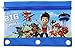 Set of 2 Paw Patrol Pencil Pouches Bags Marshall Rubble Chase Rocky Zuma Skye Everest