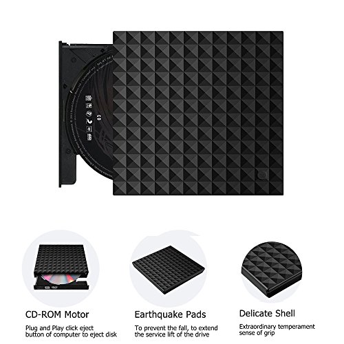 External-CD-Drive-for-Laptop-Vansky-Touch-Control-USB-30-Slim-External-DVD-Drive-CD-DVD-RW-Burner-Player-Writer-Rewriter-for-Mac-Windows-1087-Notebook-PC-Desktop-Macbook-Pro-Diamond-Surface