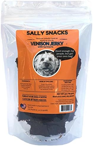 Sally Snacks Venison Jerky Dog Treats