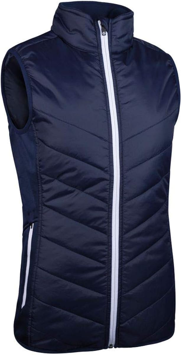 Sunderland Ladies SUNLC45 Padded Down Zip Front Performance Golf Gilet