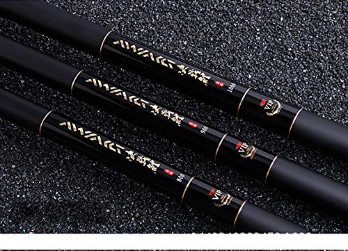 NGHSDO Angelrute 8m / 9m / 10m / 11m / 12m / 13m Feeder Rod Teleskop Angelrute Ultra Lange Carbon Angelrute Angelgerät… – Bild 5