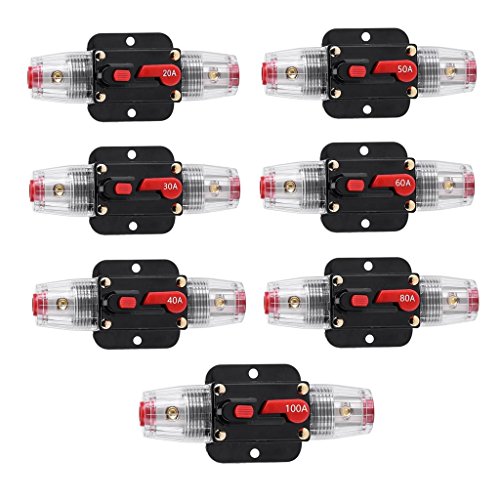 STETION Car Audio 100 Amp Resettable Fuse Circuit Breaker Car Protect