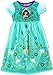 Disney Princess Girls Fantasy Nightgown Pajamas (6, Jasmine Green)