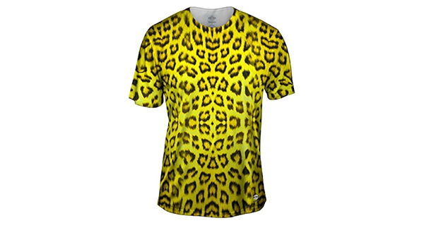 Yellow cheetah print top Clearance